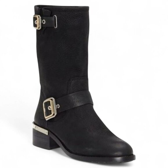Vince Camuto Womens Windy Moto Boots - Picture 1 of 3
